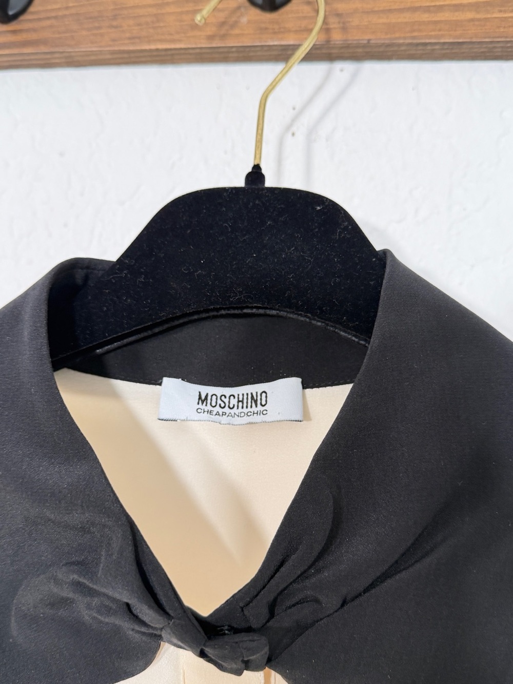 Moschino Silk Button Down Blouse - Picture 3 of 6